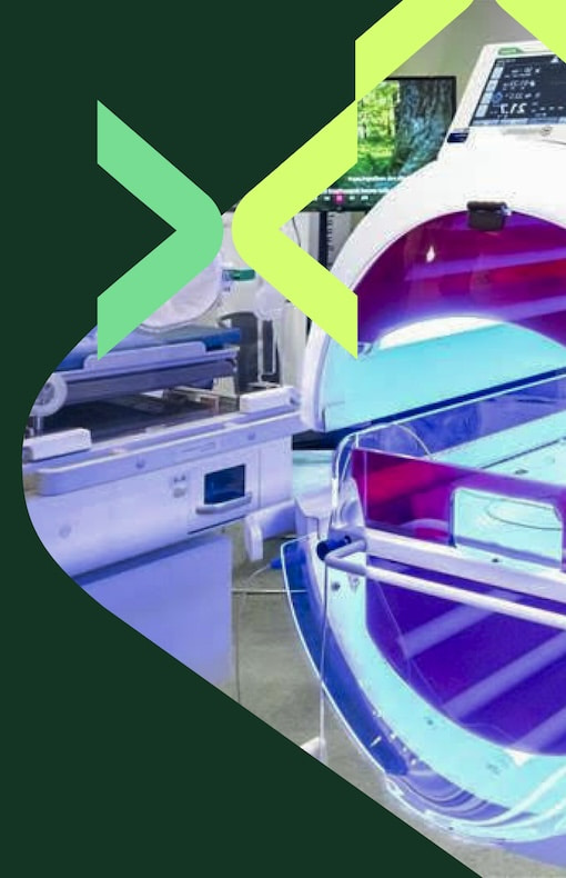 Incubator on display at World Health Expo Miami