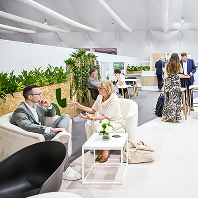 Networking lounge